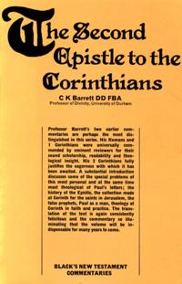 Black''s New Testament Commentaries