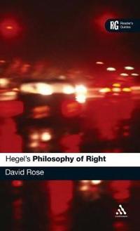 Bokomslag for "Hegel's 'Philosophy of Right'"