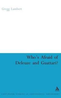 Kirjan kansi "Who's Afraid of Deleuze and Guattari?"