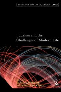 Kirjan kansi "Judaism and the Challenges of Modern Life"