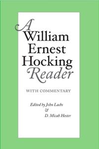 A William Ernest Hocking Reader