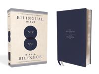 NIV NVI BILINGUAL BIBLE GREY LEATHERSOFT