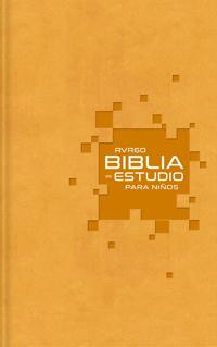 RVR60 Biblia de estudio para niños, Leathersoft, Mango