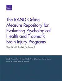 The Rand Online Measure Repository for Evaluating Psychological Health and Traumatic Brain Injury Programs