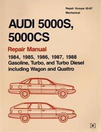 Audi 5000s, 5000cs Official Factory Repair Manual 1984-88