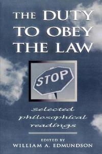 Bokomslag för "The Duty to Obey the Law"