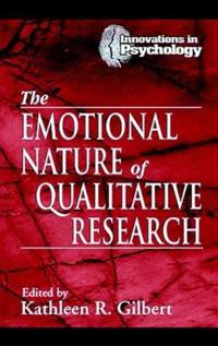 Kirjan kansi "The Emotional Nature of Qualitative Research"