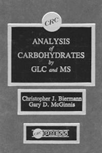 Bokomslag for "Analysis of Carbohydrates by GLC and MS"
