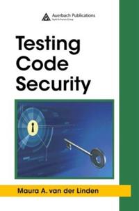 Bokomslag för "Testing Code Security"