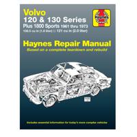 Volvo 120 & 130 Series (and P1800) (61 - 73) Haynes Repair Manual