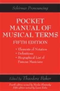 Pocket Manual Of Musical Terms
