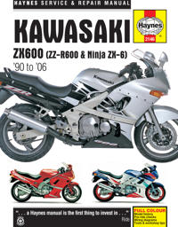 Kawasaki ZX600 (ZZ-R600 & Ninja ZX6) (90 - 06)