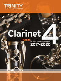 Trinity College London: Clarinet Exam Pieces Grade 4 2017 - 2020 (scorepart)