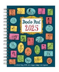 The Dodo Pad Original Desk Diary 2025 HARDCOVER- Week to View, Calendar Year Diary