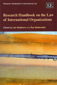 Bokomslag för "Research Handbook on the Law of International Organizations"