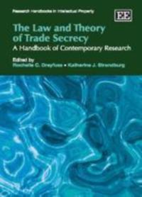 Law and Theory of Trade Secrecy