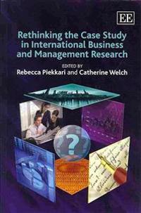 Kirjan kansi "Rethinking the Case Study in International Business and Management Research"