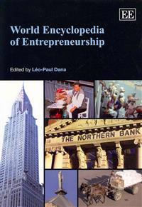 Kirjan kansi "World Encyclopedia of Entrepreneurship"