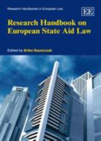 Research Handbook on European State Aid Law
