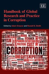 Bokomslag för "Handbook of Global Research and Practice in Corruption"