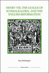 Kirjan kansi "Henry VIII, the League of Schmalkalden, and the English Reformation"