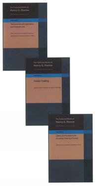 Bokomslag for "Collected Works of Henry G Manne: 3-Volume Set"