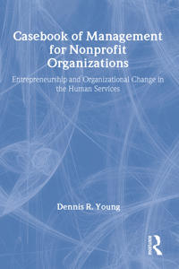 Kirjan kansi "Casebook Management For Non-Profit Organizations: Enterpreneurship & Occup"