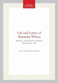 Life and Letters of Alexander Wilson