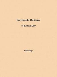 Encyclopedic Dictionary of Roman Law