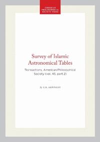 Survey of Islamic Astronomical Tables
