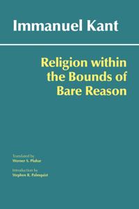 Kirjan kansi "Religion Within the Bounds of Bare Reason"
