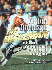 Bokomslag för "Cotton Davidson - The Rifleman of the AFL"
