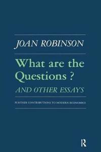What are the Questions and Other Essays