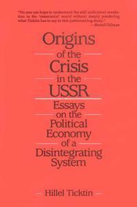 Kirjan kansi "Origins of the Crisis in the U.S.S.R."