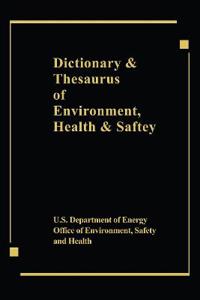 Kirjan kansi "Dictionary & Thesaurus of Environment, Health & Safety"