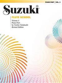 Suzuki Flute School Piano Acc., Vol. 03 (Revised)
