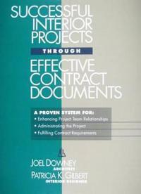 Successful Interior Projects Through Effective Contract Documents
