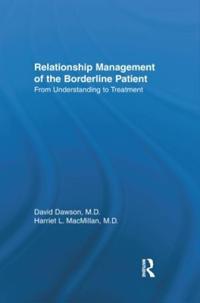 Bokomslag för "Relationship Management of the Borderline Patient"