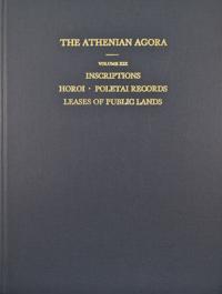 Inscriptions: Horoi, Poletai Records and Leases of Public Lands