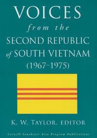 Bokomslag för "Voices from the Second Republic of South Vietnam (1967–1975)"