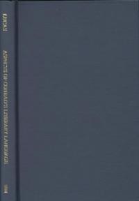 Aspects of Conrad's Literary Language