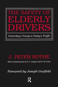 Kirjan kansi "The Safety of Elderly Drivers"