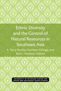 Kirjan kansi "Ethnic Diversity and the Control of Natural Resources in Southeast Asia"