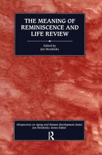 Kirjan kansi "The Meaning of Reminiscence and Life Review"