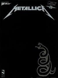 Metallica Black Album Guitar Tab Songbook with 12 Metallica Album Hits