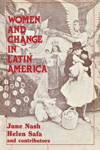 Kirjan kansi "Women and Change in Latin America"