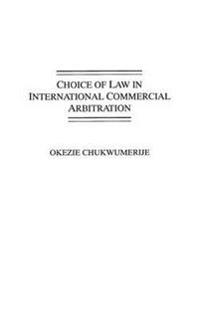Choice of Law in International Commercial Arbitration
