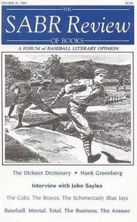 The SABR Review of Books, Volume 4