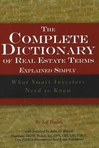 Complete Dictionary of Real Estate Terms Explained Simply