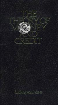 Kirjan kansi "Theory of Money & Credit"